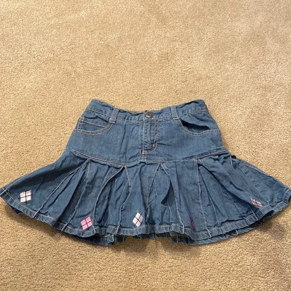 Crazy 8 Jean Skirt - Picture 1 of 7